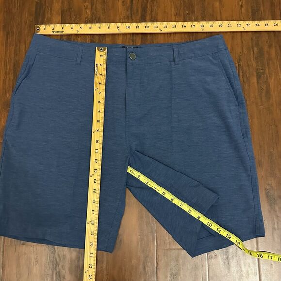 FAHERTY Belt Loop All Day 9" Shorts Drawstring in Navy Blue - Picture 12 of 12